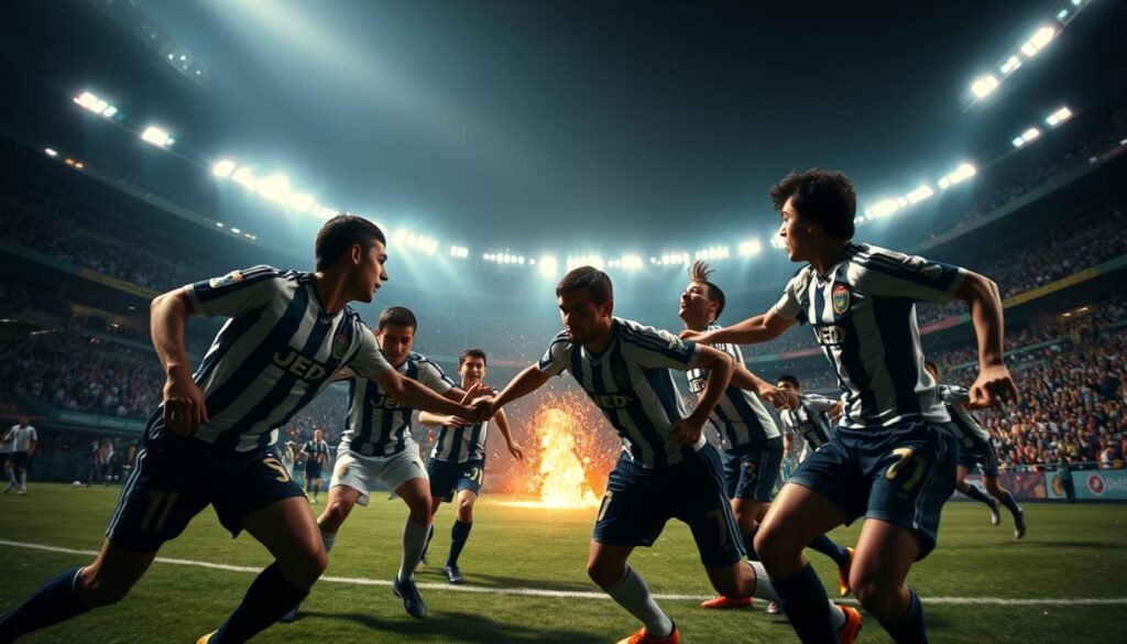 jogo Corinthians x Grêmio 2007