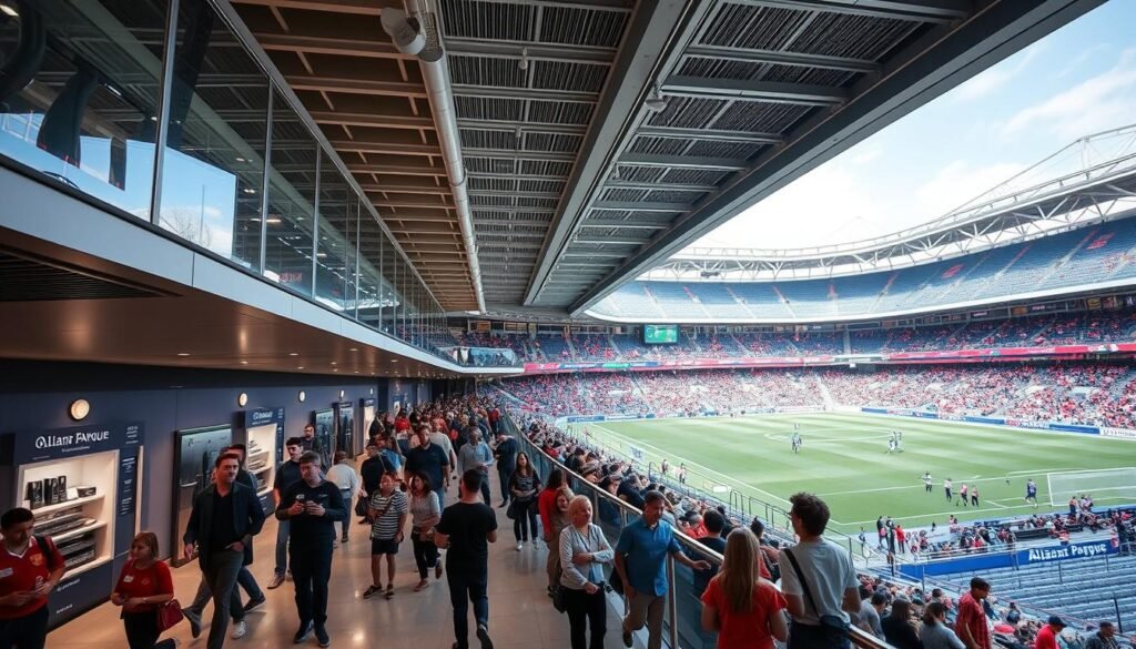 tour pelos bastidores Allianz Parque