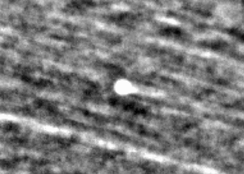 Quatro imagens mostram novos detalhes do cometa 53 O cometa 3I/ATLAS aparece como um objeto brilhante próximo ao centro desta imagem, criada a partir da combinação de observações da missão PUNCH da NASA - (crédito: NASA)