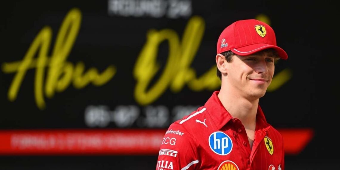 Charles Leclerc e irmão mais novo competem em Abu Dhabi 31 Charles Leclerc divide a pista com irmão mais novo em Abu Dhabi