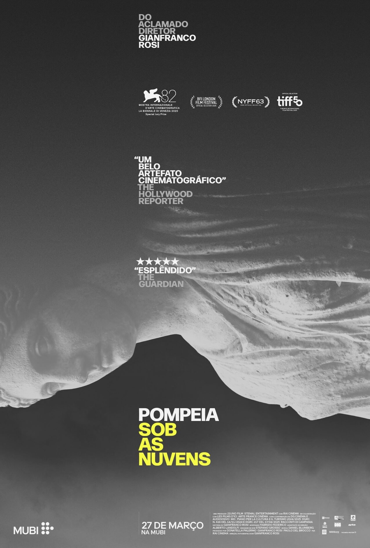MUBI anuncia data de estreia e lança trailer de Pompeia: Sob as Nuvens