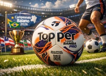 Topper lança bola oficial do Campeonato Baiano 2026 35 Topper apresenta bola oficial do Campeonato Baiano 2026 e reforça presença no futebol brasileiro