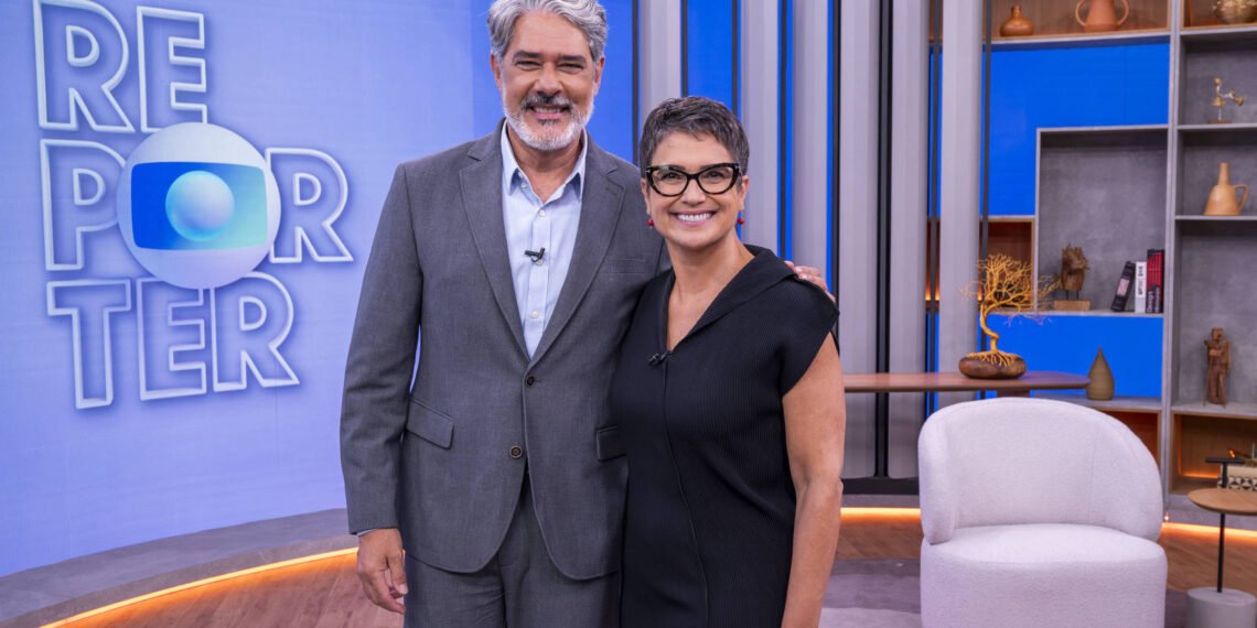 William Bonner grava piloto do Globo Repórter; veja foto - 03/02/2026 - Mônica Bergamo