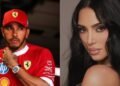 Os rumores do romance secreto de Lewis Hamilton e Kim Kardashian