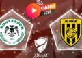 Tümosan Konyaspor-Aliağa FK maçı CANLI İZLE (Ziraat Türkiye Kupası)